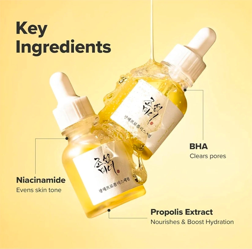 Beauty of Joseon Serum Line Glow Serum Propóleo Niacinamida